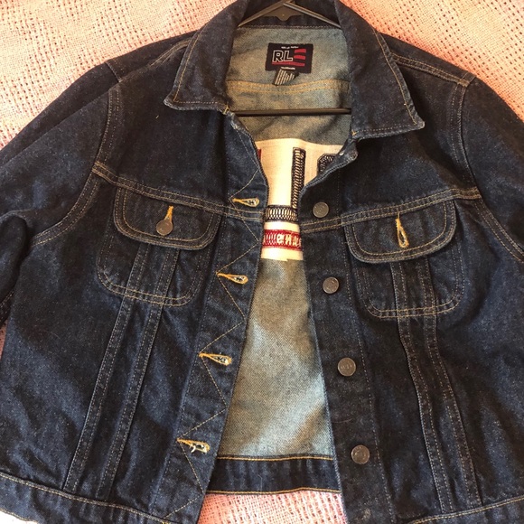 VINTAGE Ralph Lauren polo jean jacket - Picture 3 of 8